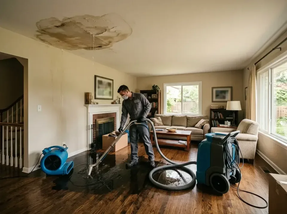 attic-pipe-burst-ceiling-drip-008 — frequently asked questions, Water Damage Restoration & Carpet Care in Chelsea, MA